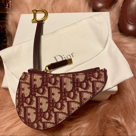 Dior Accessories - NWT Dior Burgundy Coin Purse Dior Accessories - NWT Dior Burgundy Coin Purse